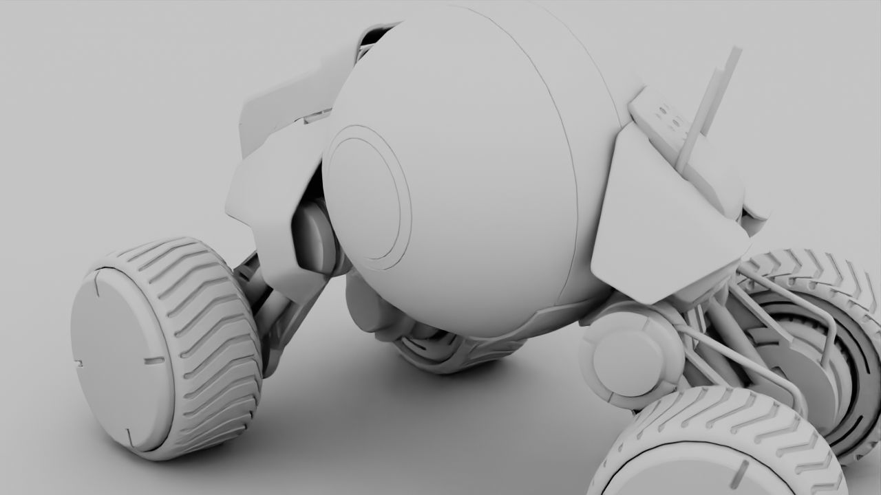 Planet Explorer Mega Truck  rigged 3D model_33