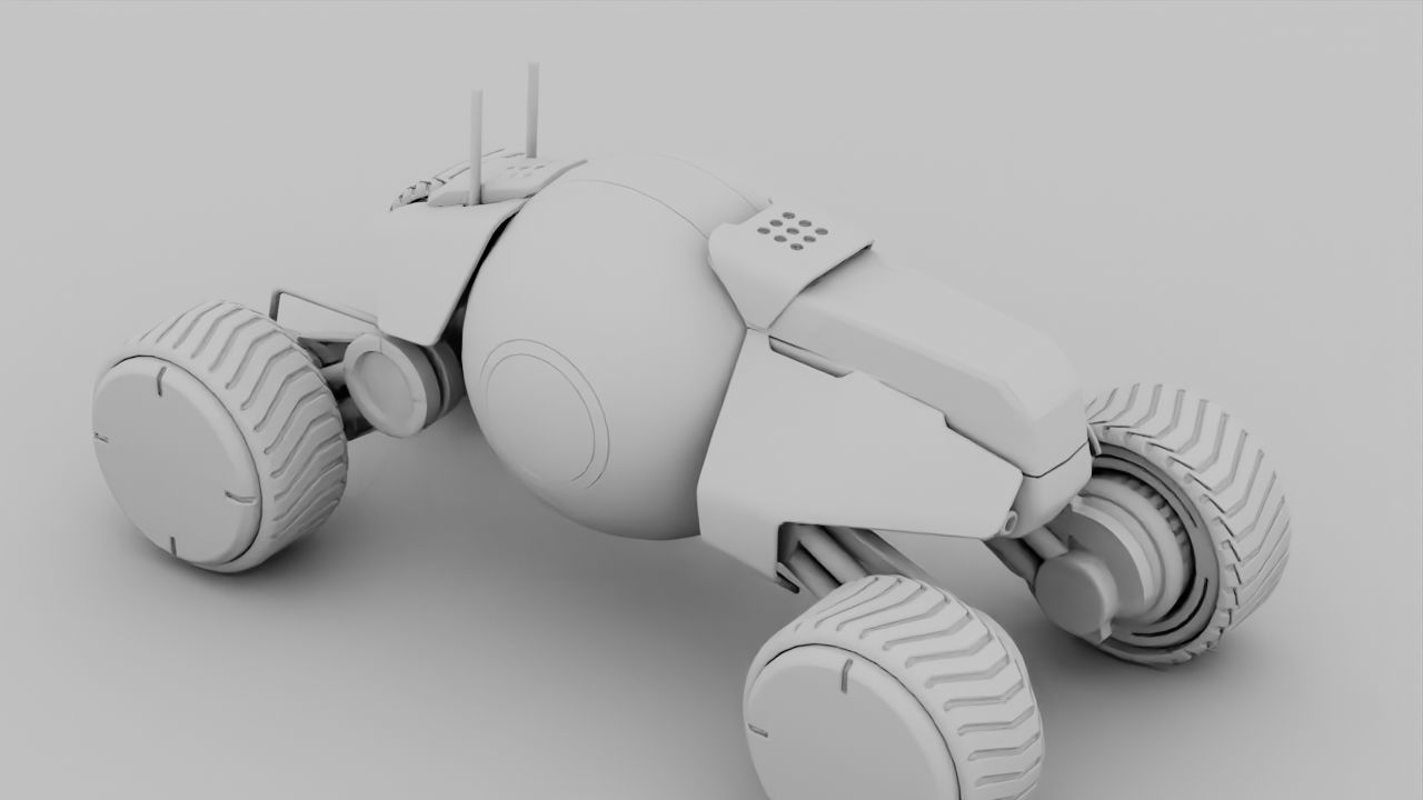 Planet Explorer Mega Truck  rigged 3D model_37