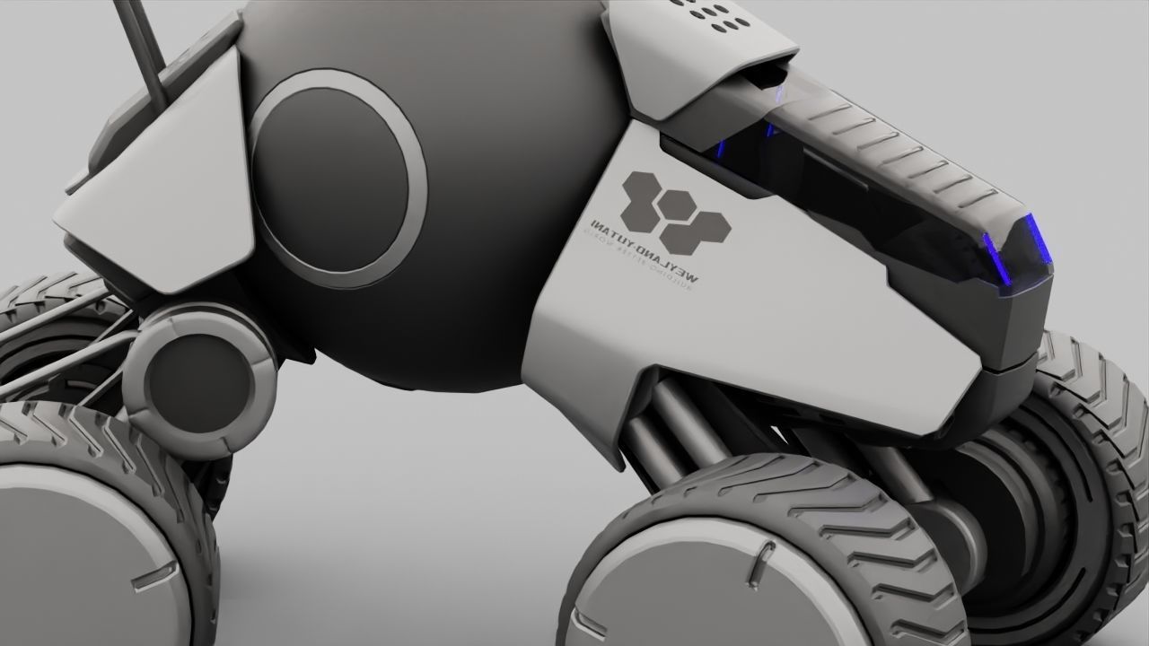 Planet Explorer Mega Truck  rigged 3D model_25