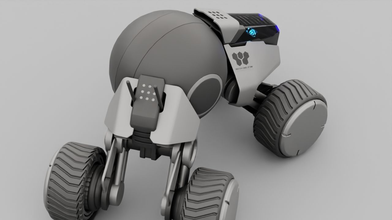 Planet Explorer Mega Truck  rigged 3D model_23