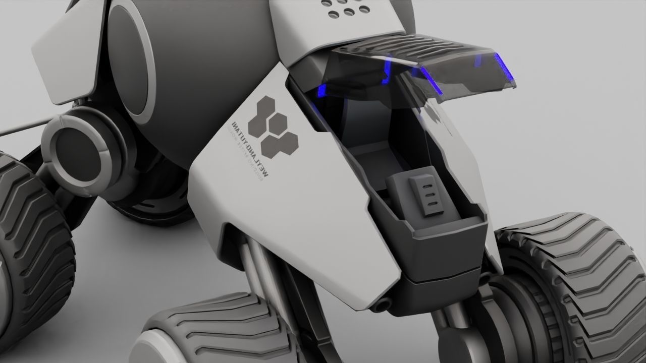 Planet Explorer Mega Truck  rigged 3D model_27