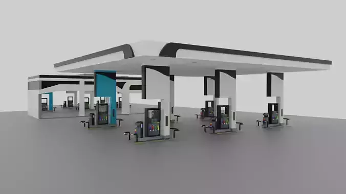 Gas station