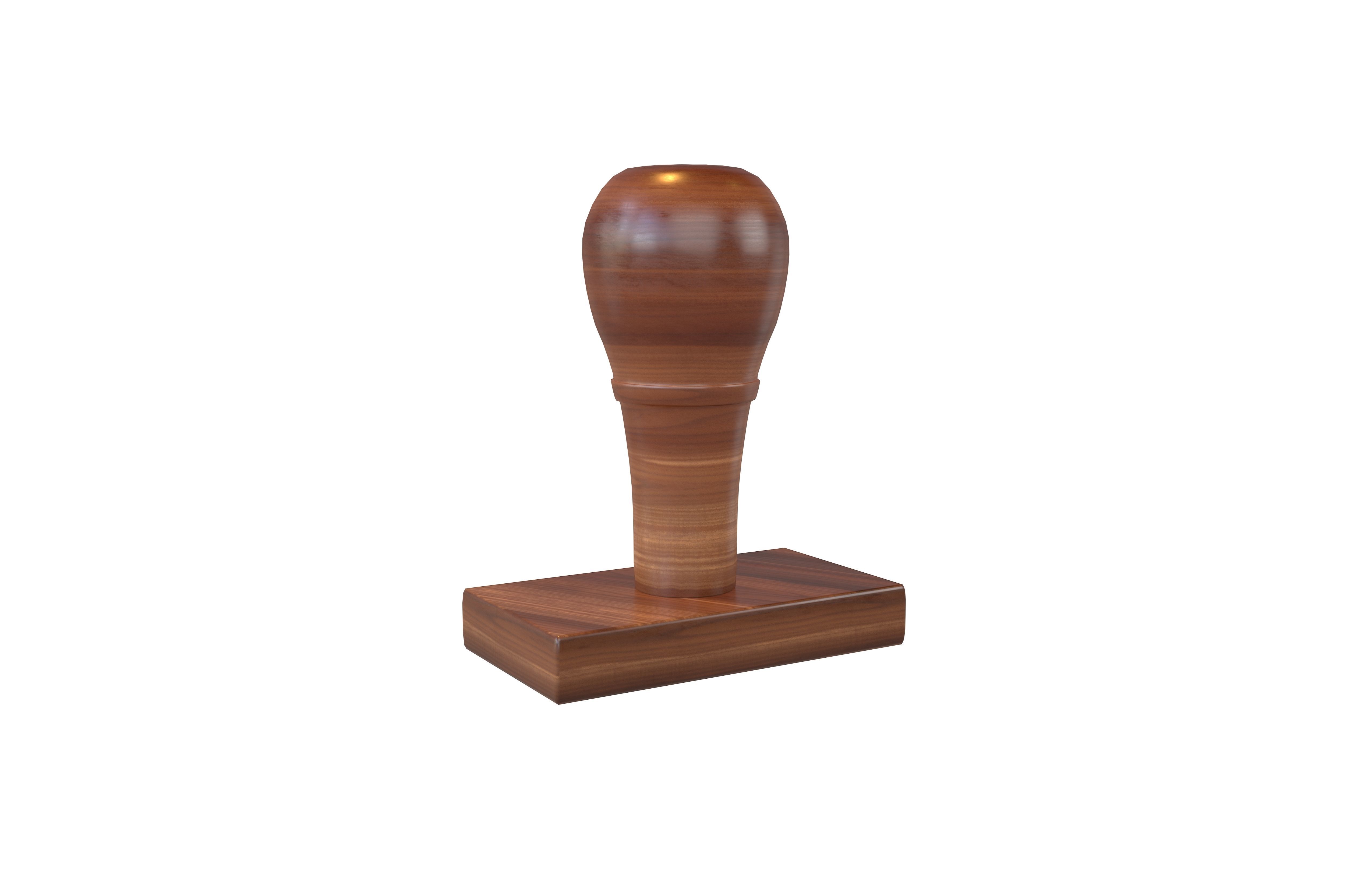 Rubber Stamp v1 005 Low-poly 3D model_1