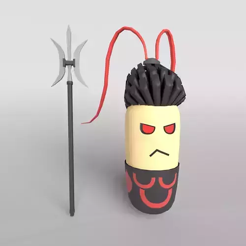 Cartoon Lu Bu v1 001