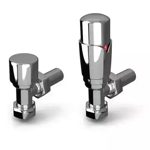 Aestus Straight Thermostatic Radiator Valves