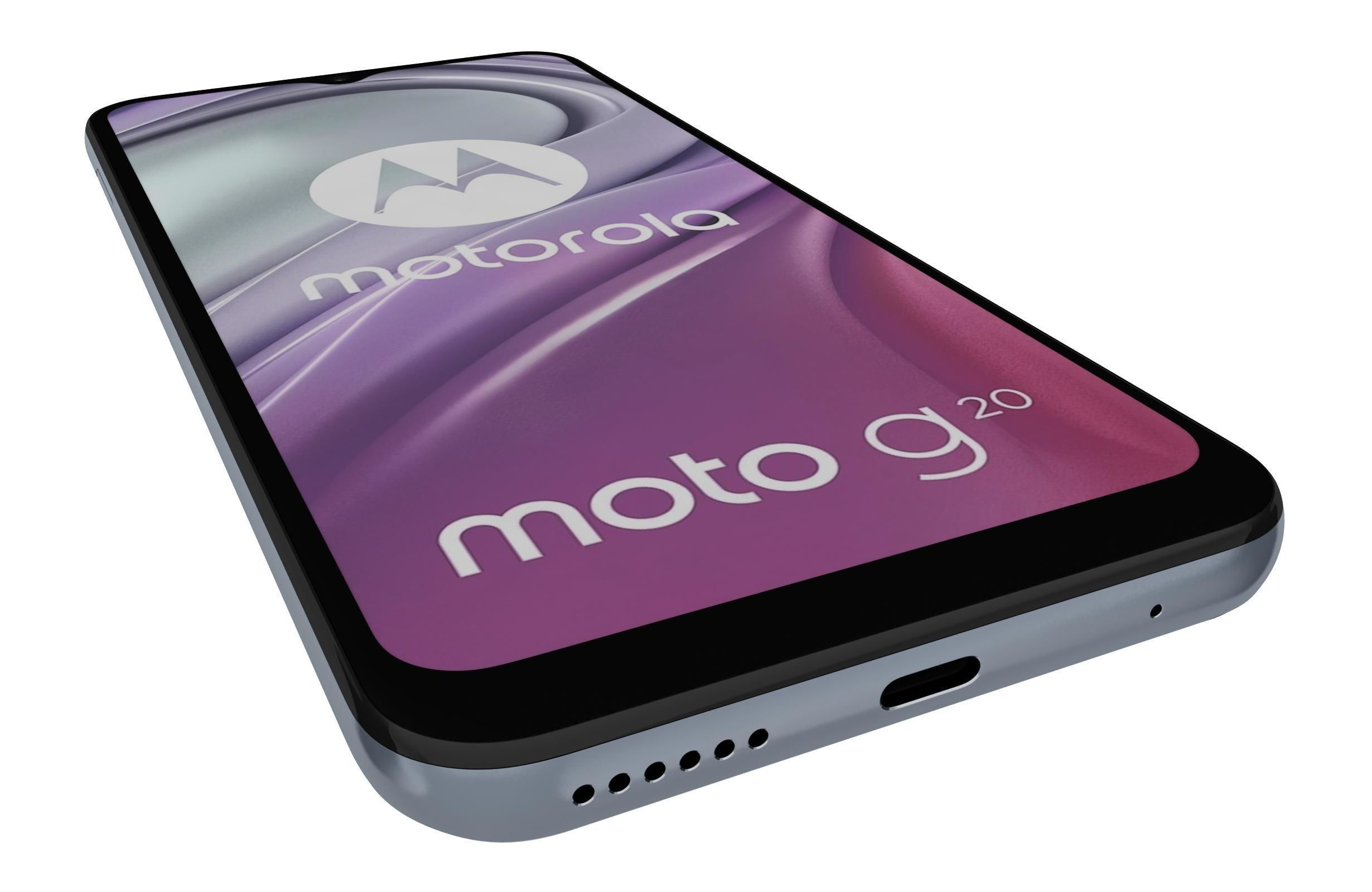 Motorola Moto G20 Gray 3D model_12