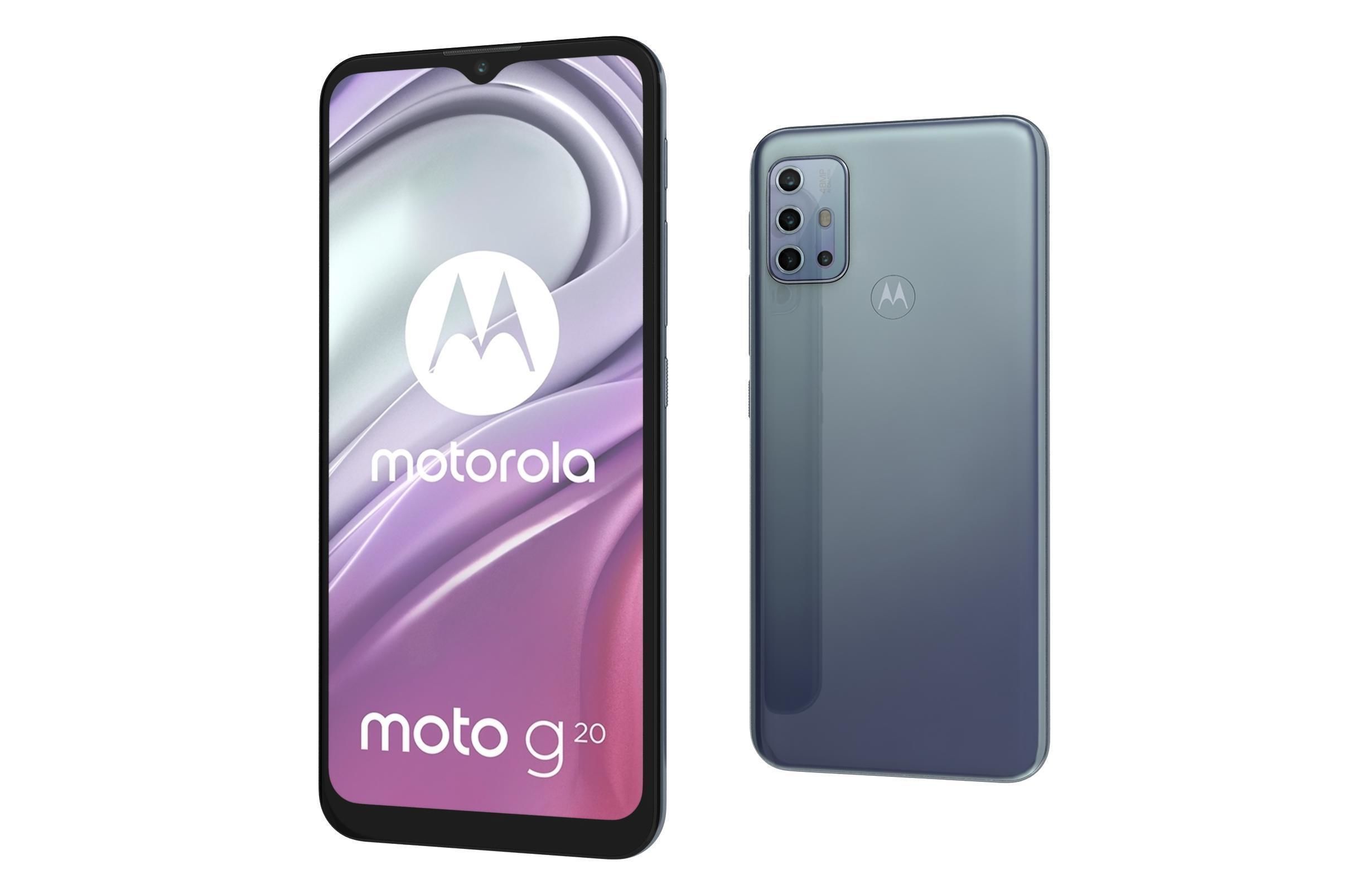 Motorola Moto G20 Gray 3D model_6