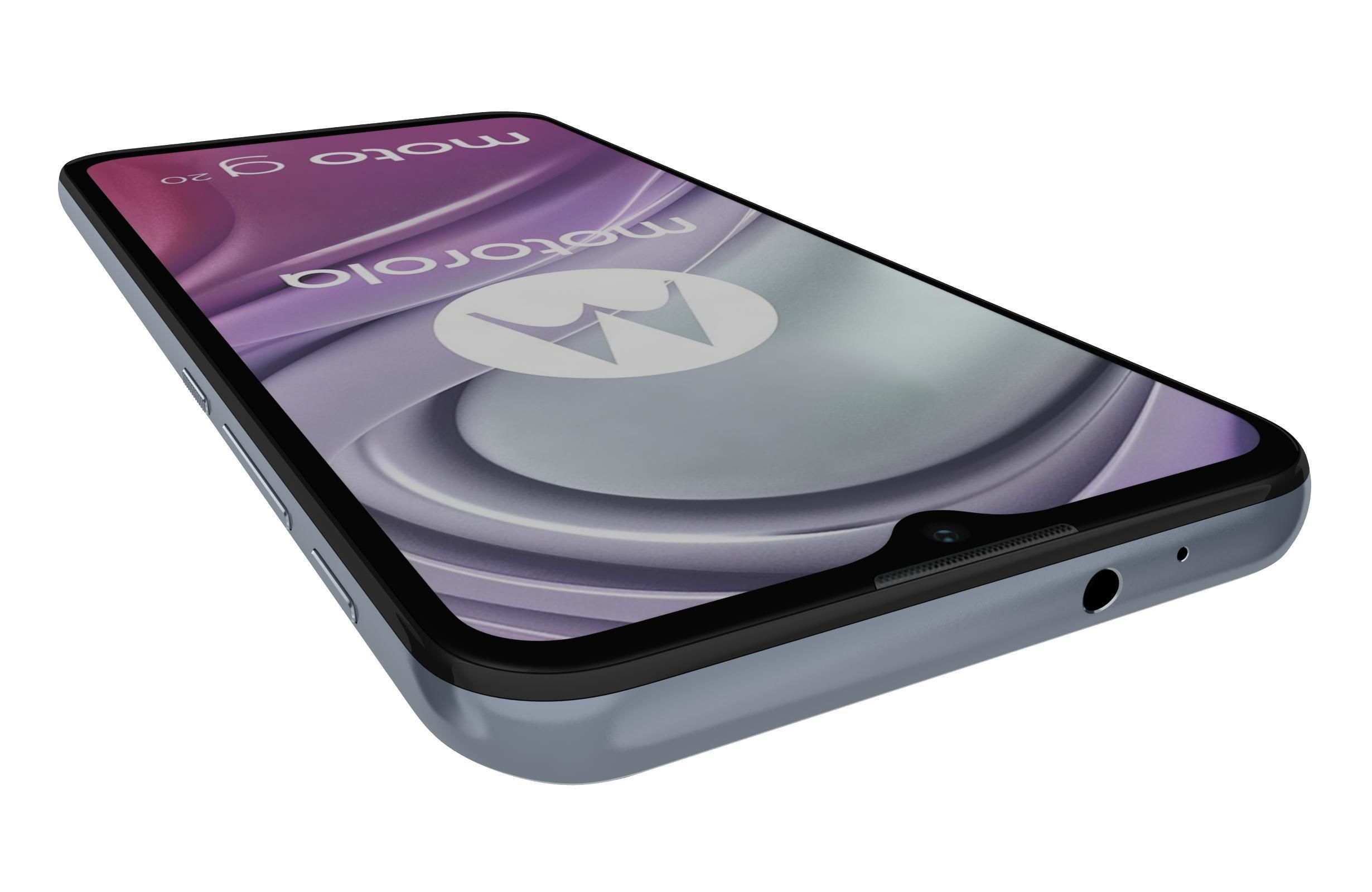 Motorola Moto G20 Gray 3D model_13