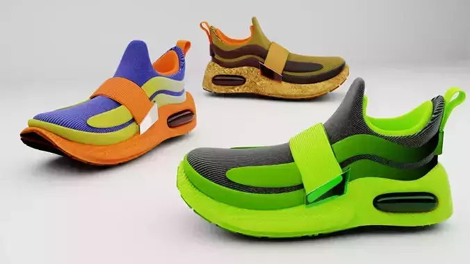 Concept Shoe 3D Models