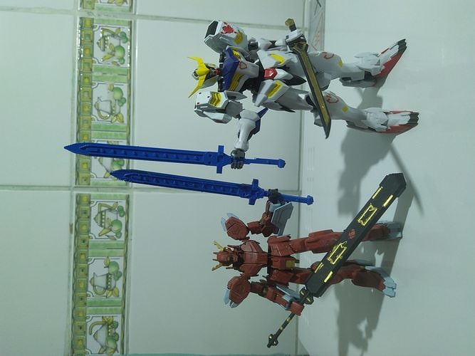 GUNDAM IBO GRACE BASIC SWORD 3D print model