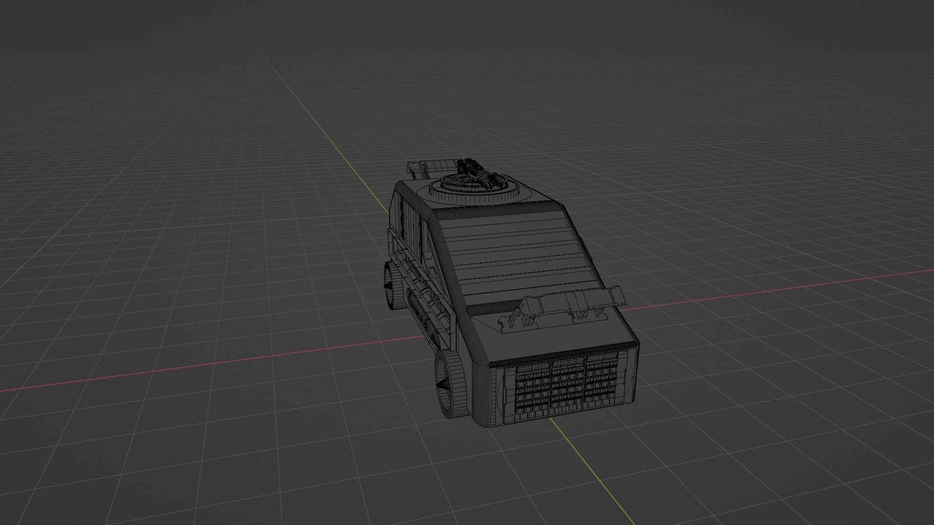 Sci-fi Car 3D model_6