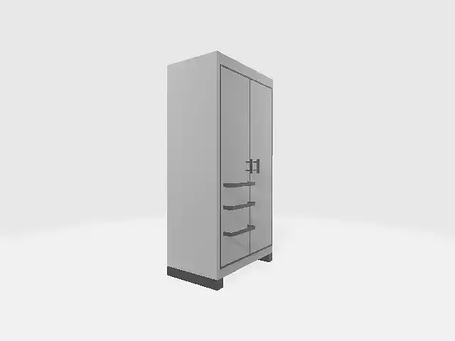 godrej 3D Model storage cabinet