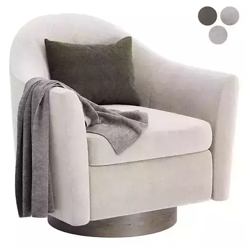Haven swivel armchair