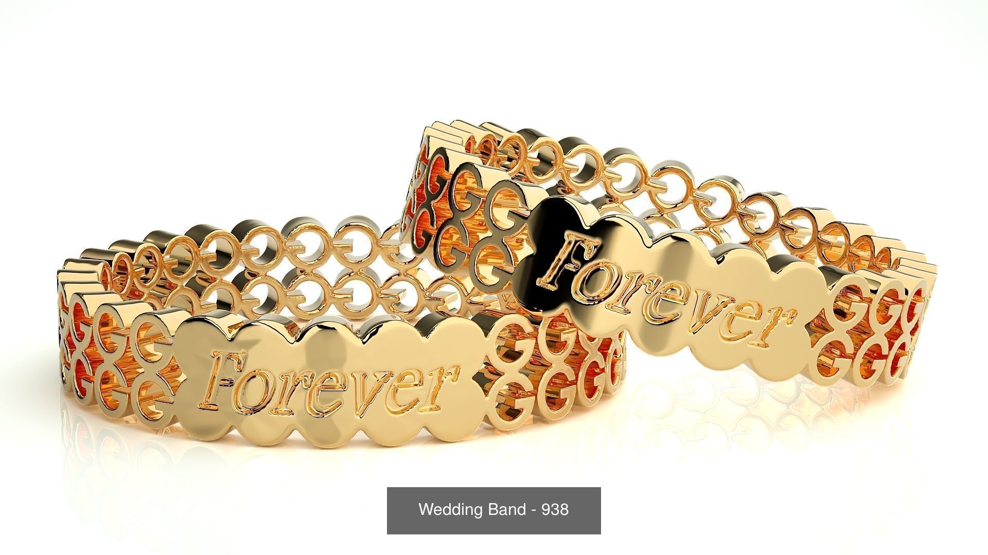 700 Wedding Band 3D Model Collection_275