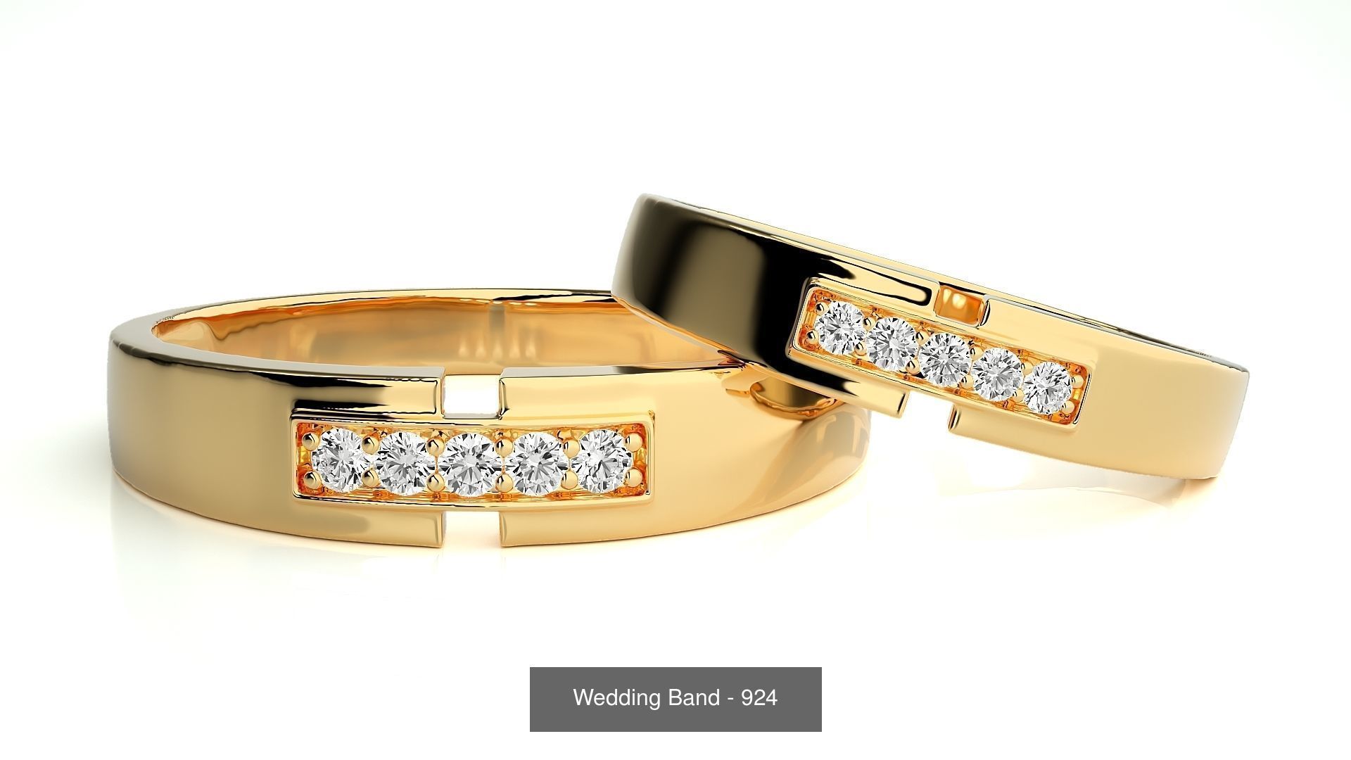 700 Wedding Band 3D Model Collection_267