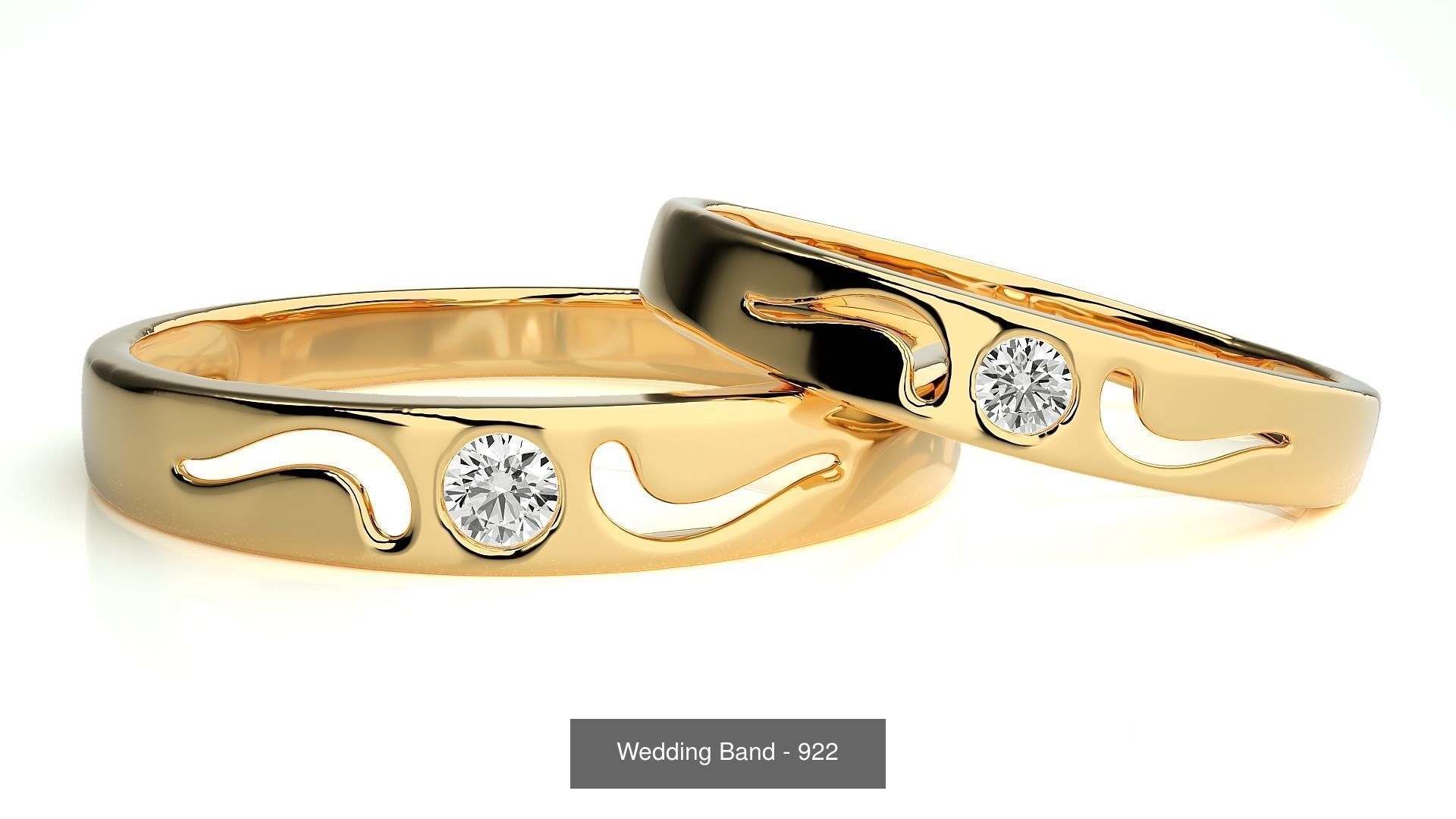 700 Wedding Band 3D Model Collection_265