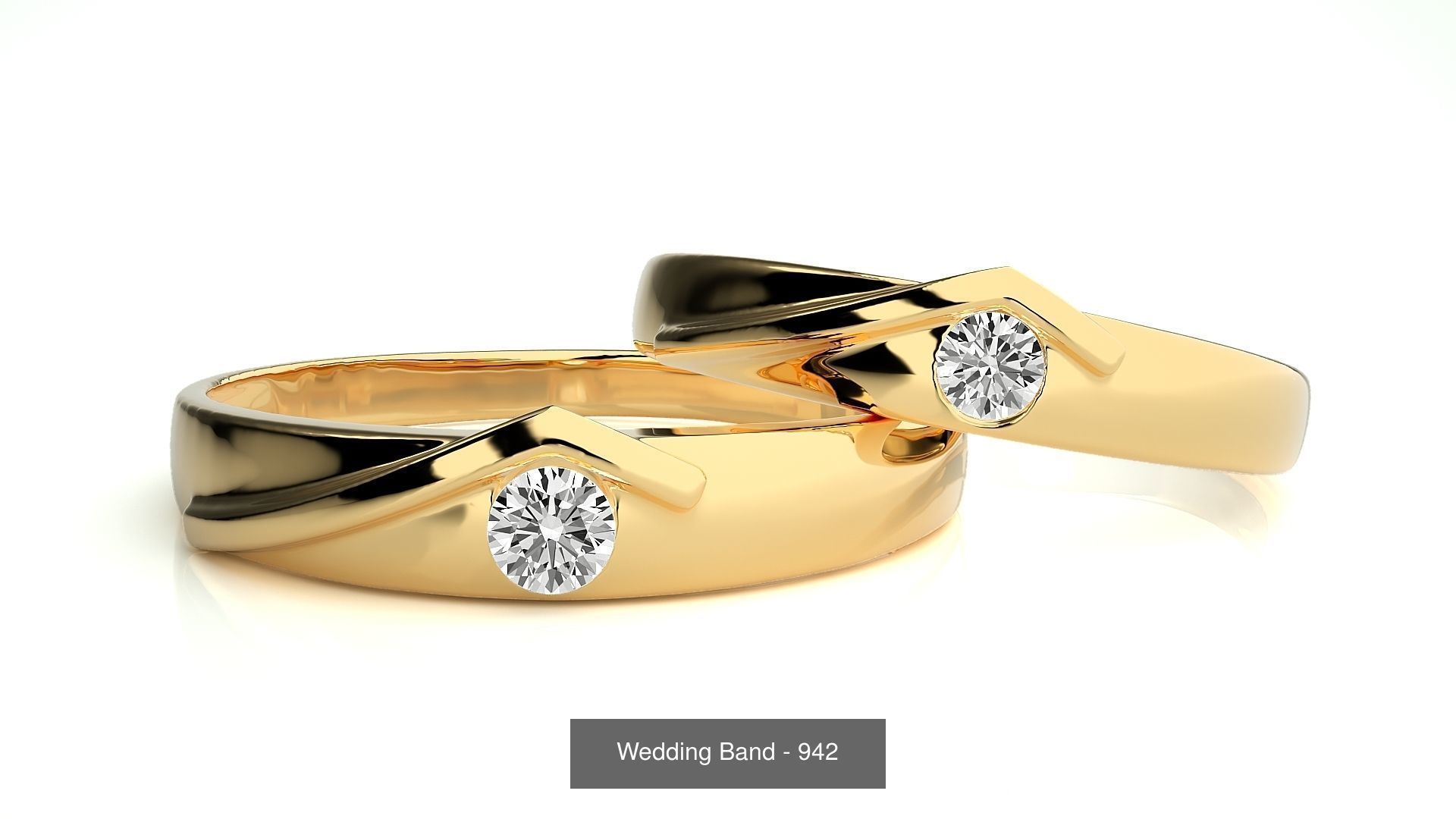 700 Wedding Band 3D Model Collection_279