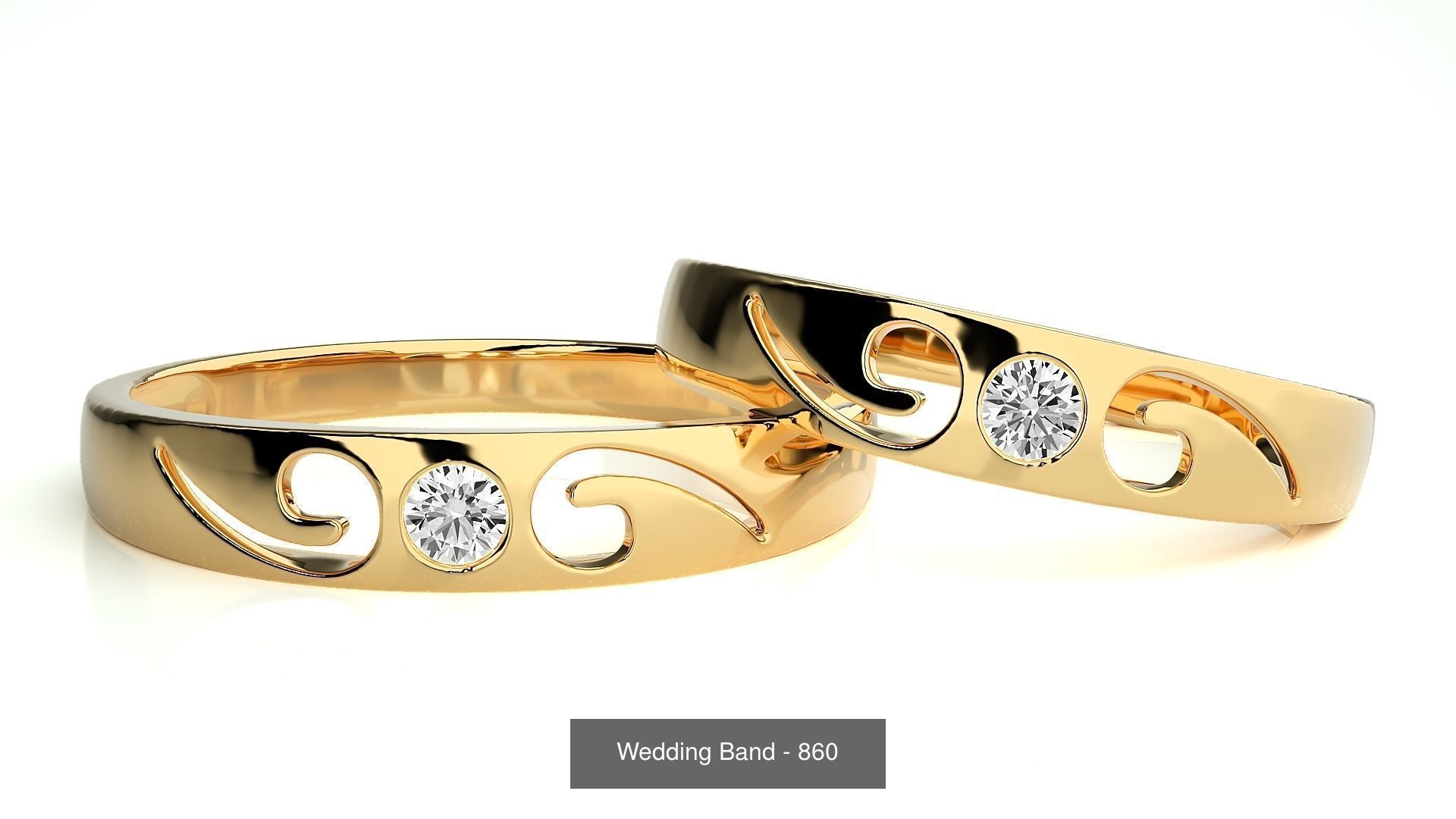 700 Wedding Band 3D Model Collection_188