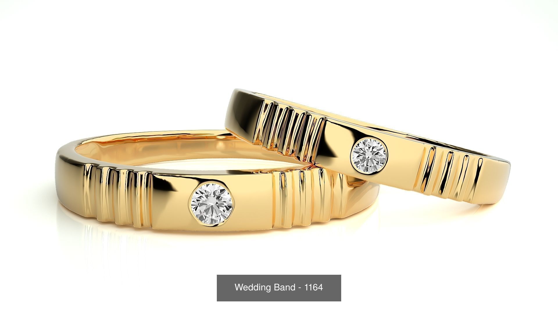 700 Wedding Band 3D Model Collection_204