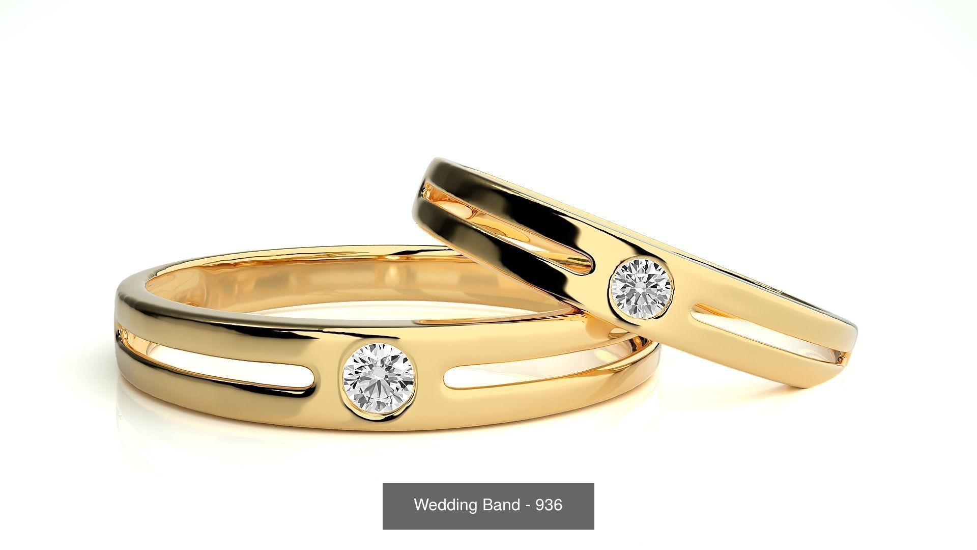 700 Wedding Band 3D Model Collection_273