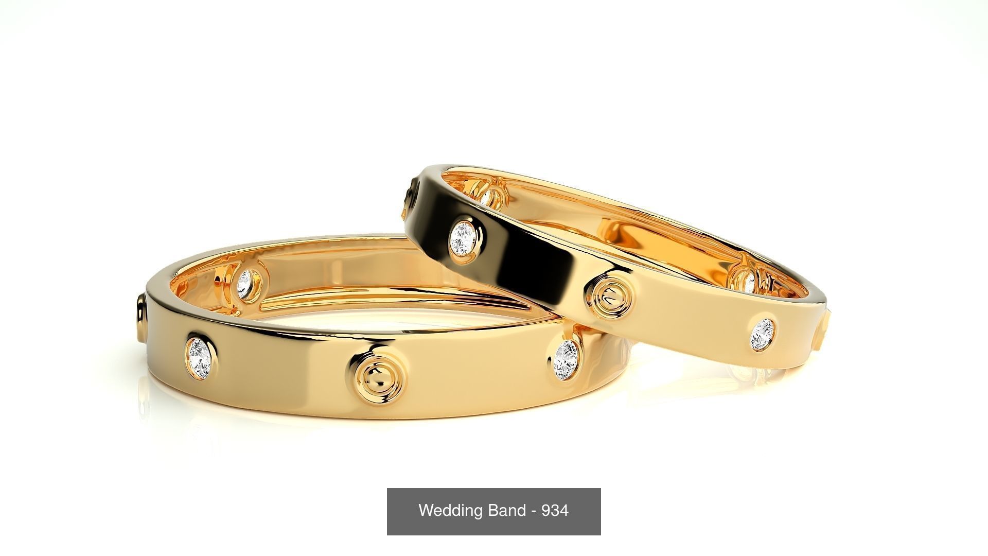 700 Wedding Band 3D Model Collection_271