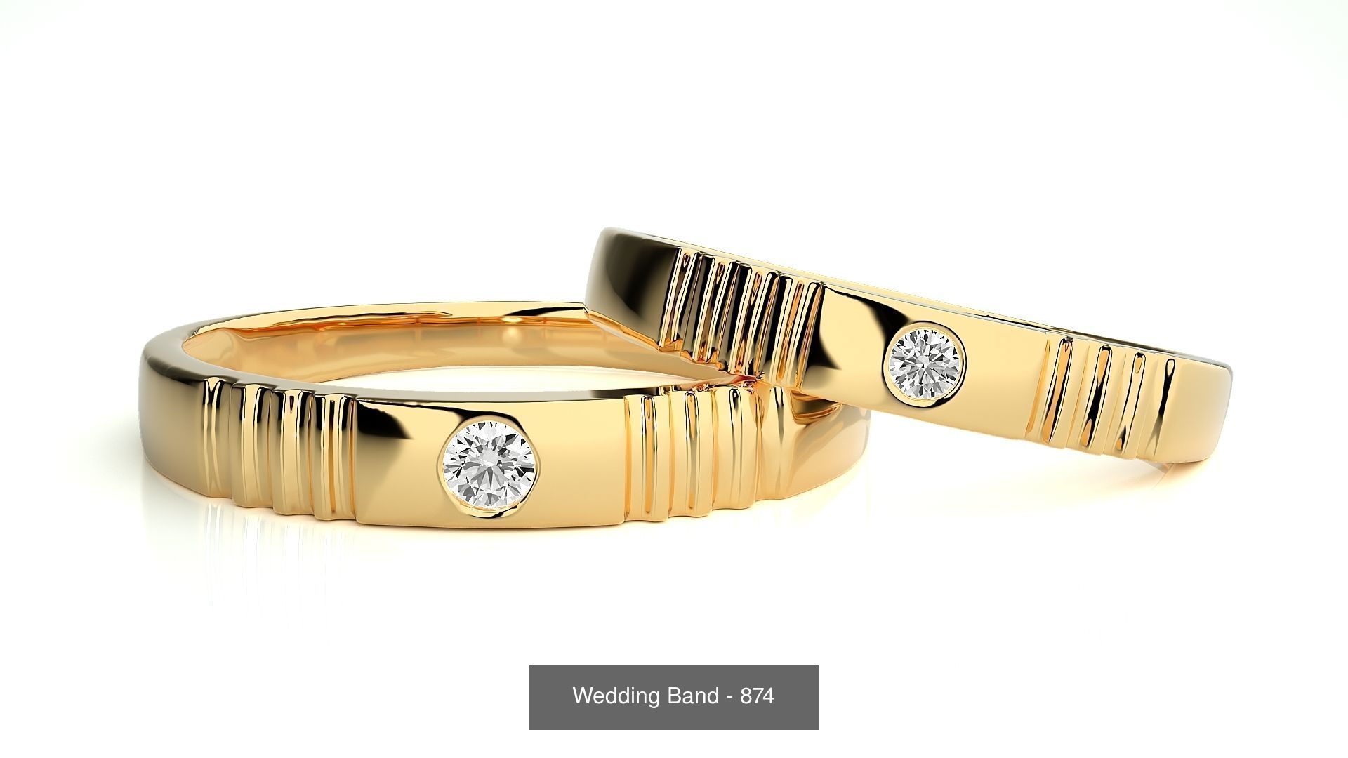 700 Wedding Band 3D Model Collection_209