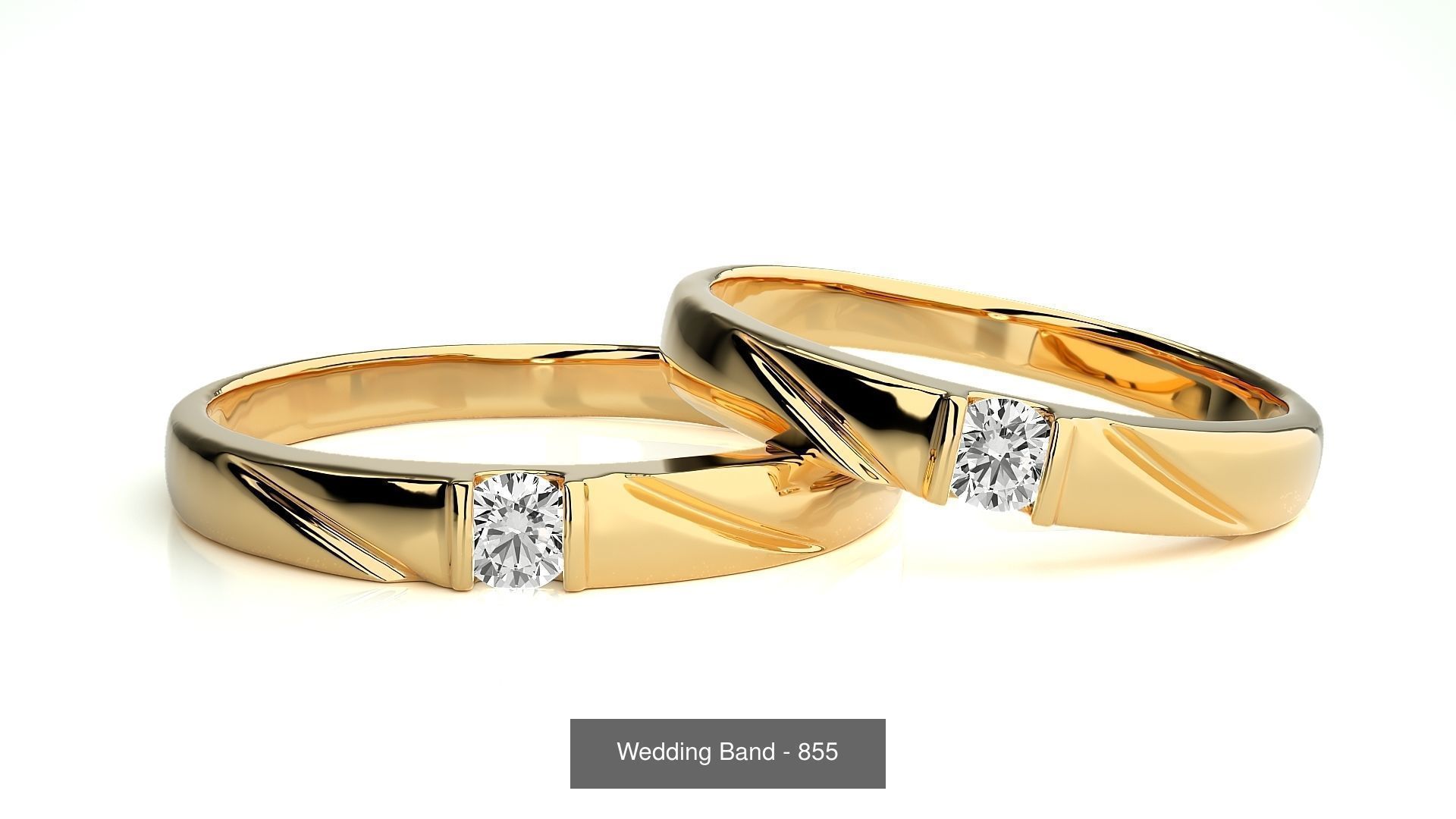 700 Wedding Band 3D Model Collection_183