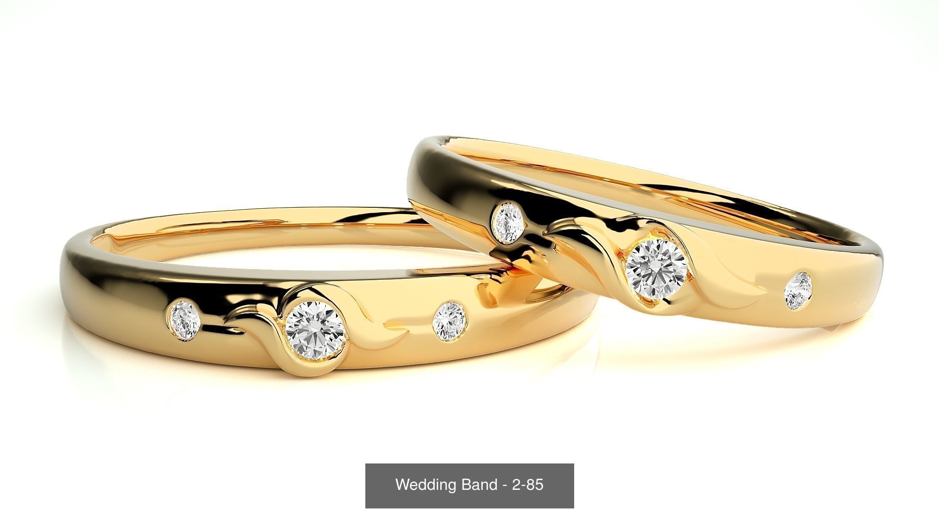 700 Wedding Band 3D Model Collection_30