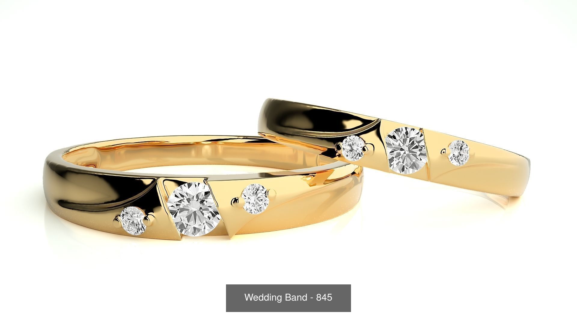 700 Wedding Band 3D Model Collection_173