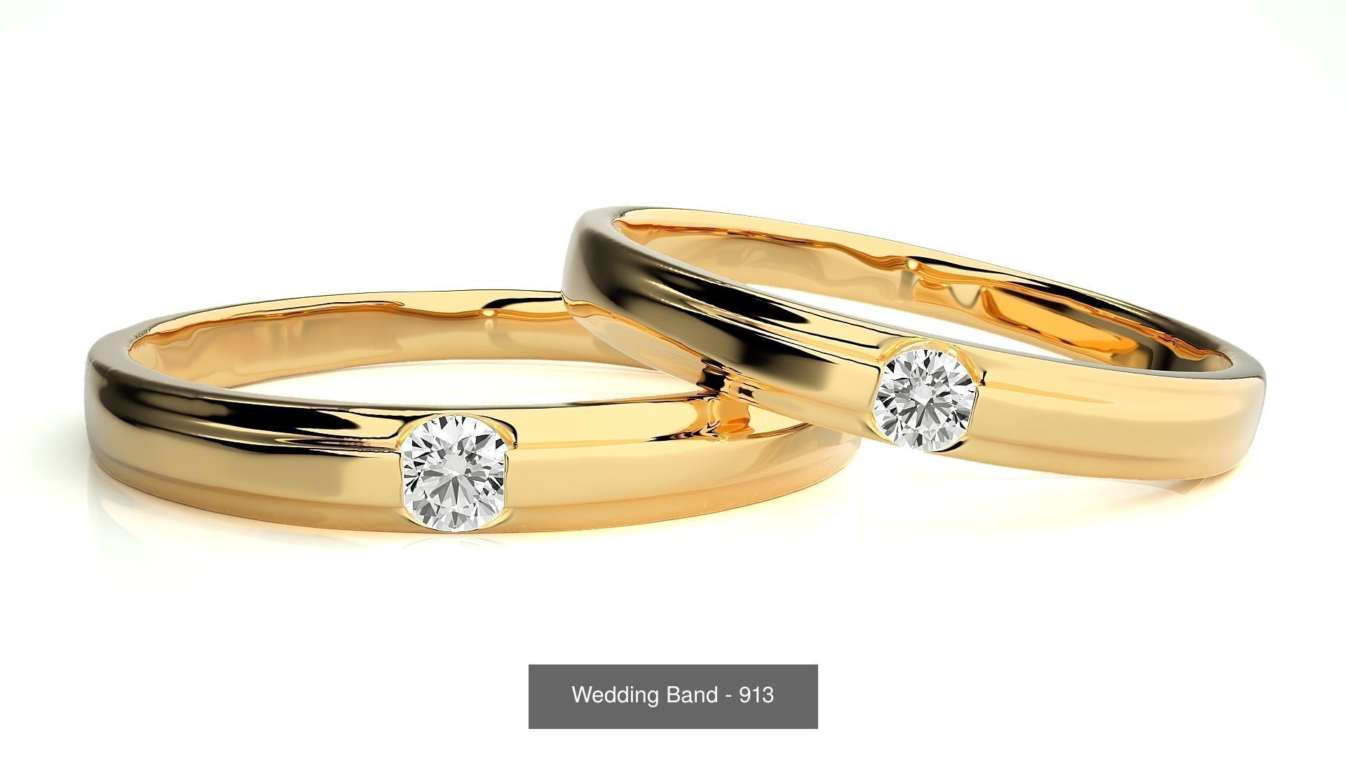 700 Wedding Band 3D Model Collection_256