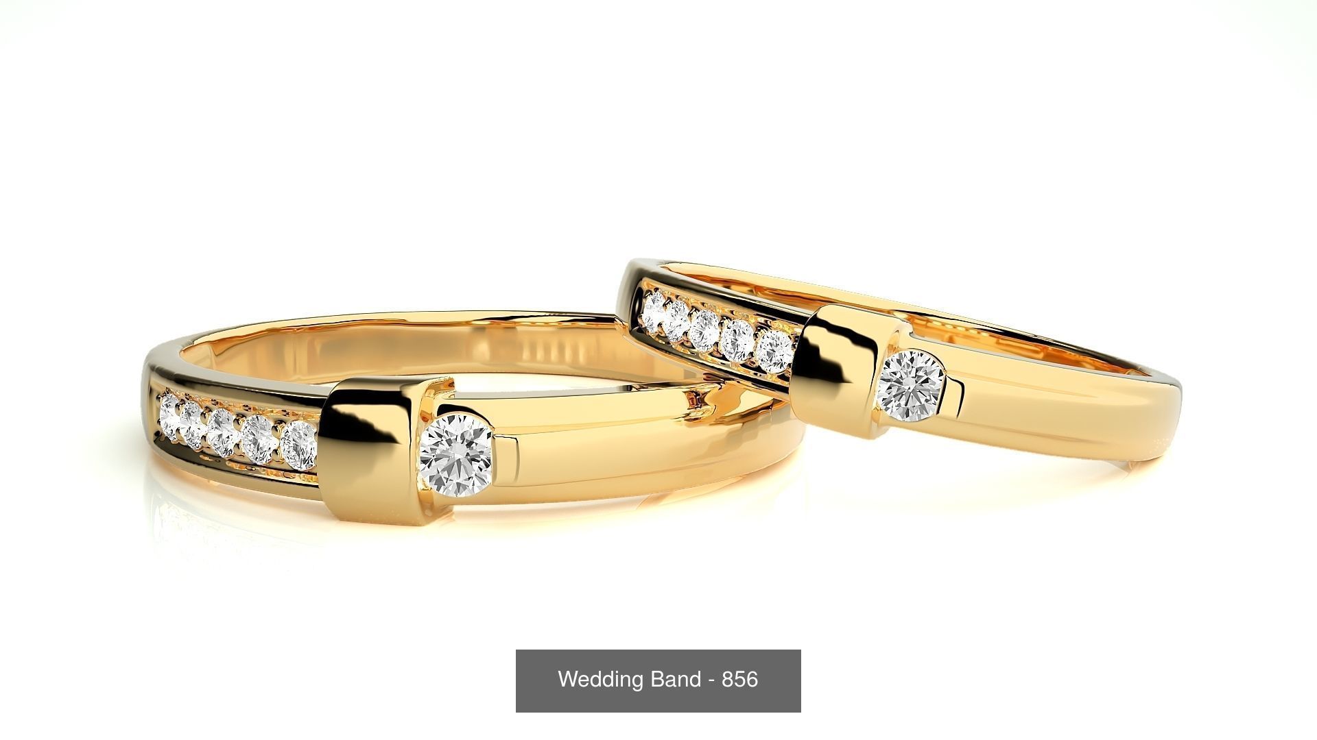 700 Wedding Band 3D Model Collection_184