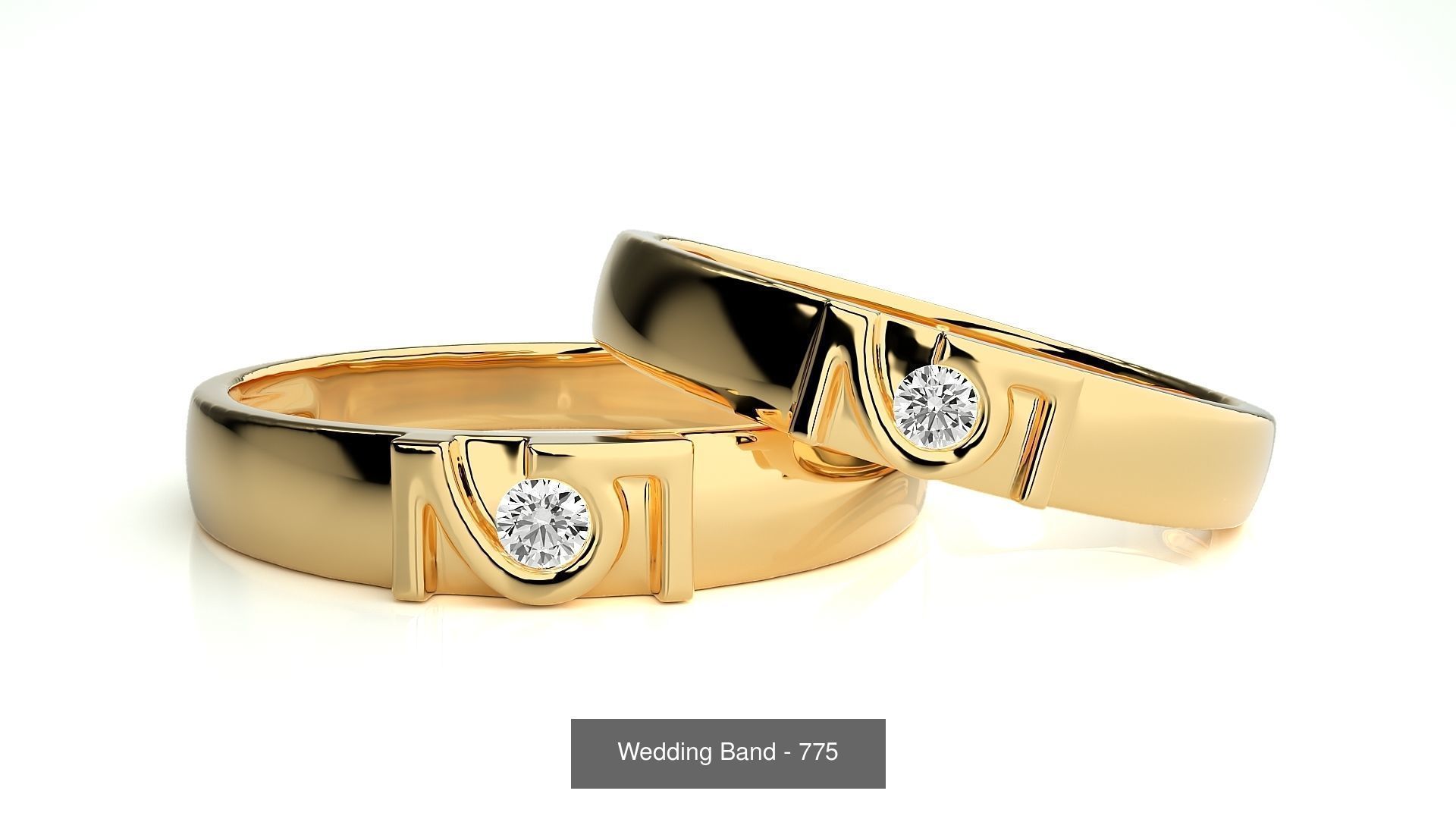 700 Wedding Band 3D Model Collection_126