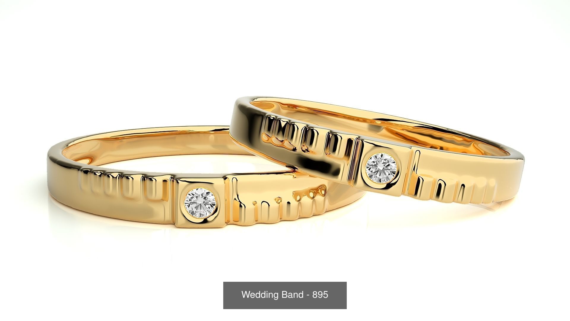 700 Wedding Band 3D Model Collection_230