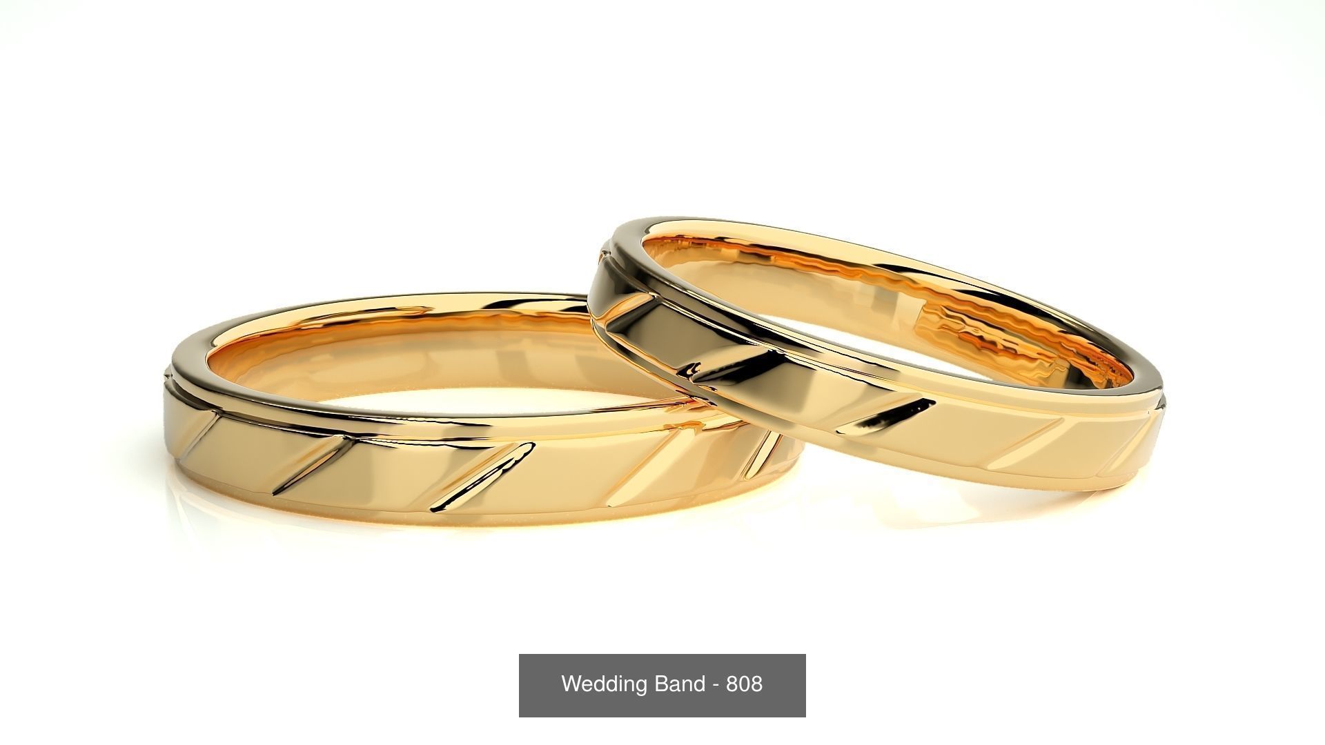 700 Wedding Band 3D Model Collection_162