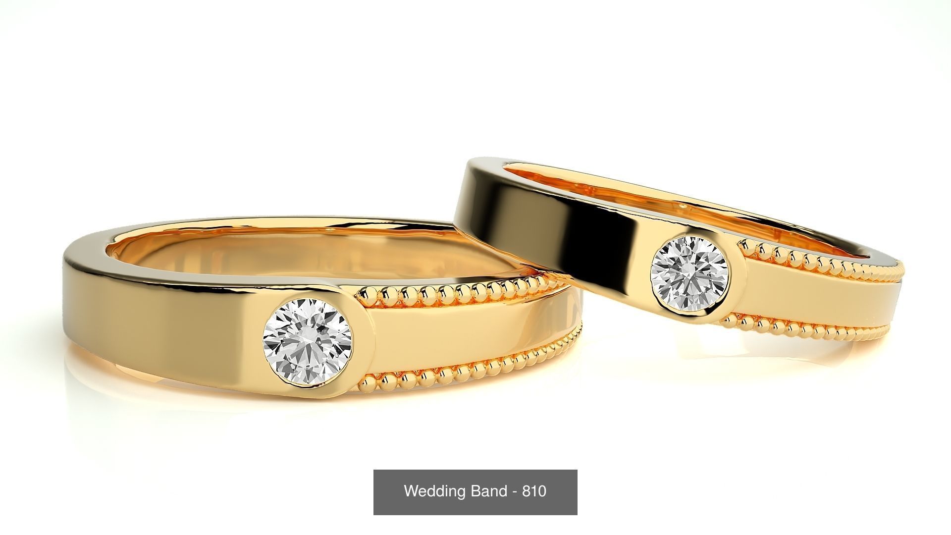 700 Wedding Band 3D Model Collection_164
