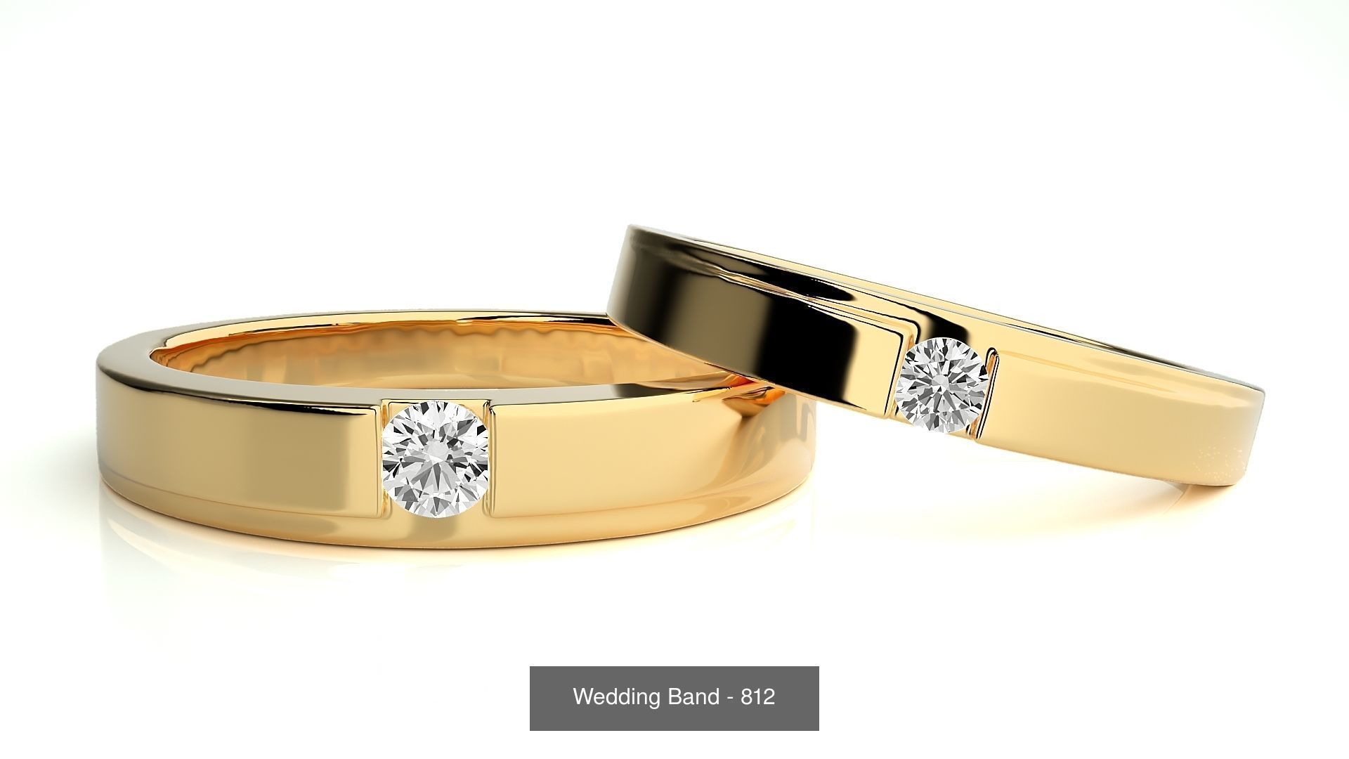 700 Wedding Band 3D Model Collection_166