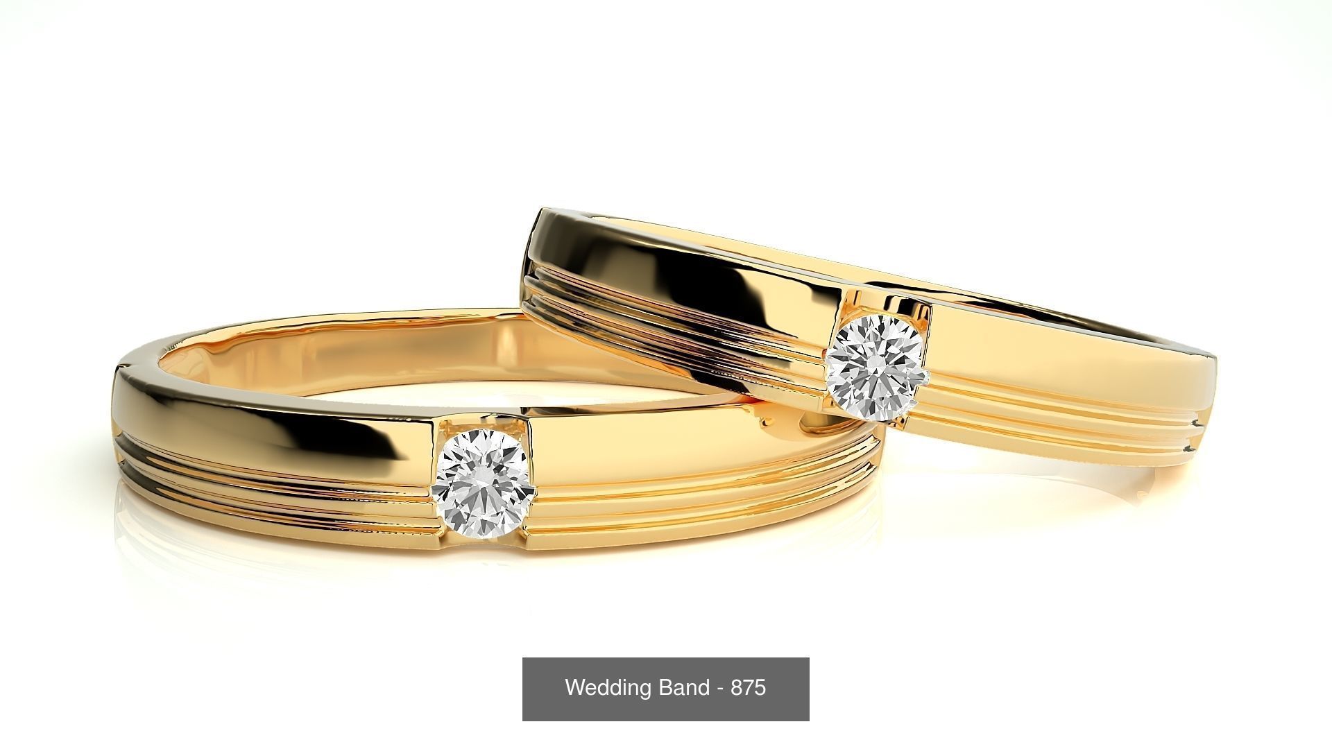 700 Wedding Band 3D Model Collection_210