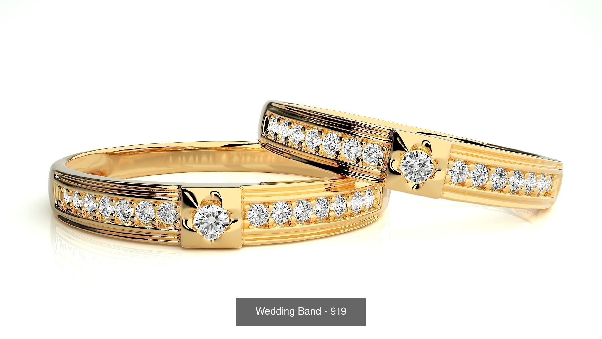 700 Wedding Band 3D Model Collection_262