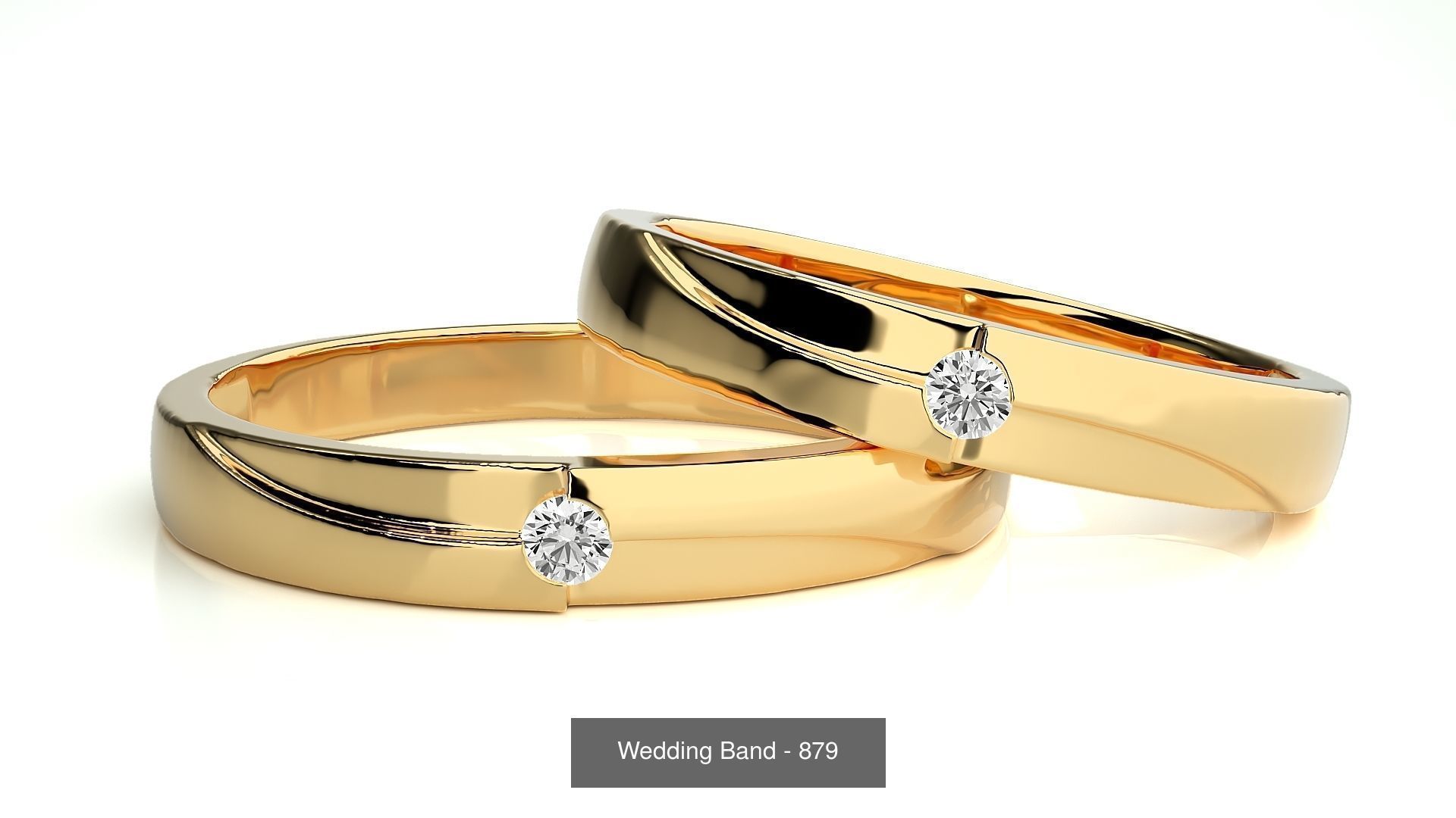 700 Wedding Band 3D Model Collection_214
