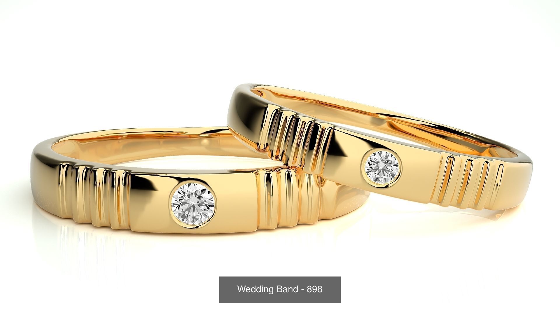 700 Wedding Band 3D Model Collection_233