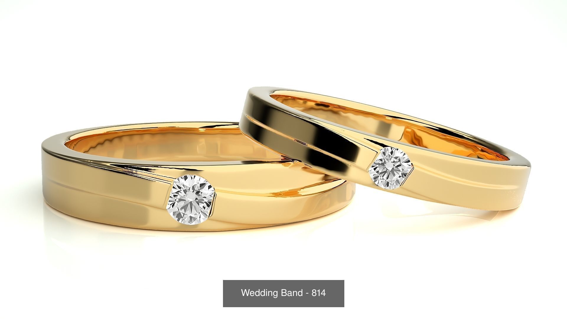 700 Wedding Band 3D Model Collection_168