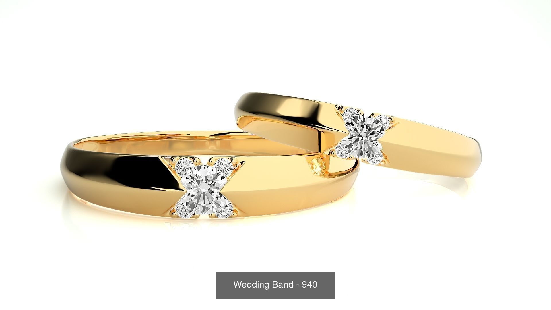 700 Wedding Band 3D Model Collection_277