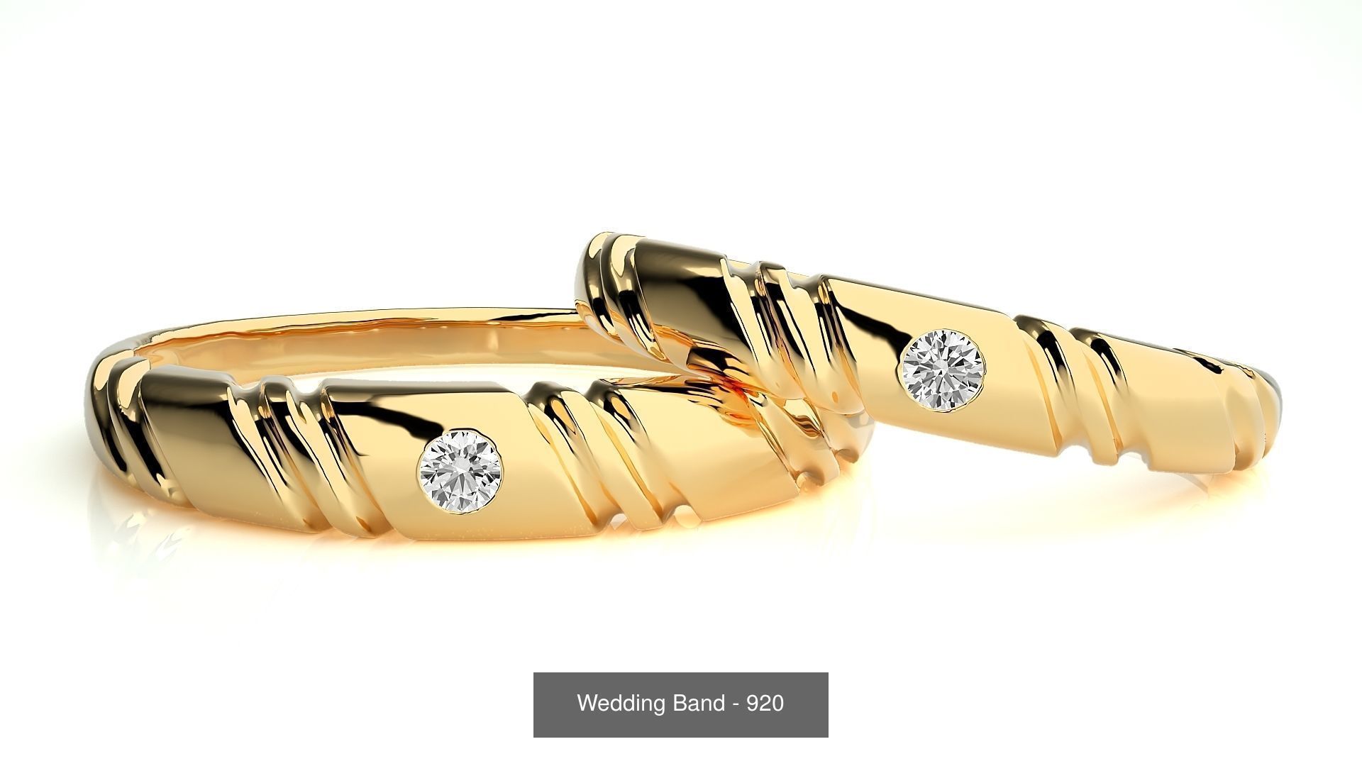700 Wedding Band 3D Model Collection_263