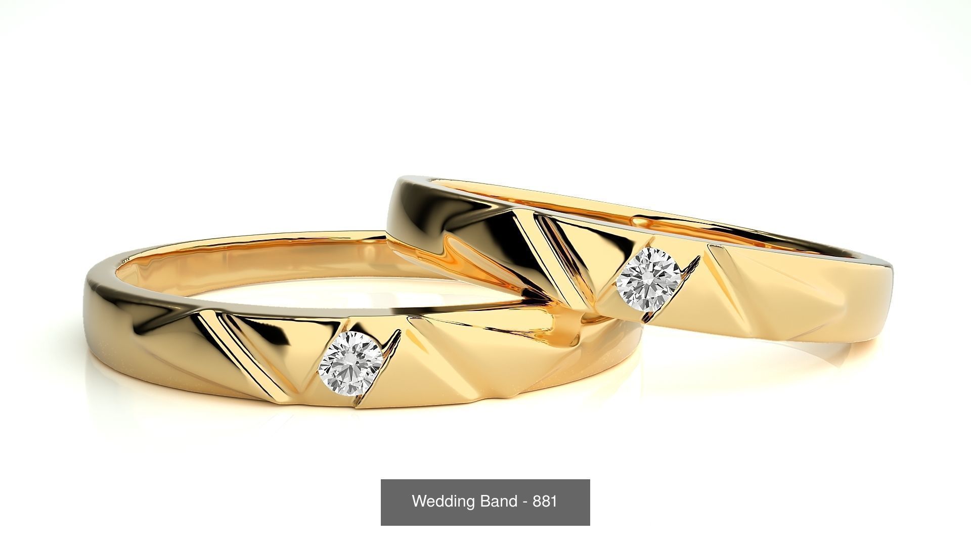 700 Wedding Band 3D Model Collection_216