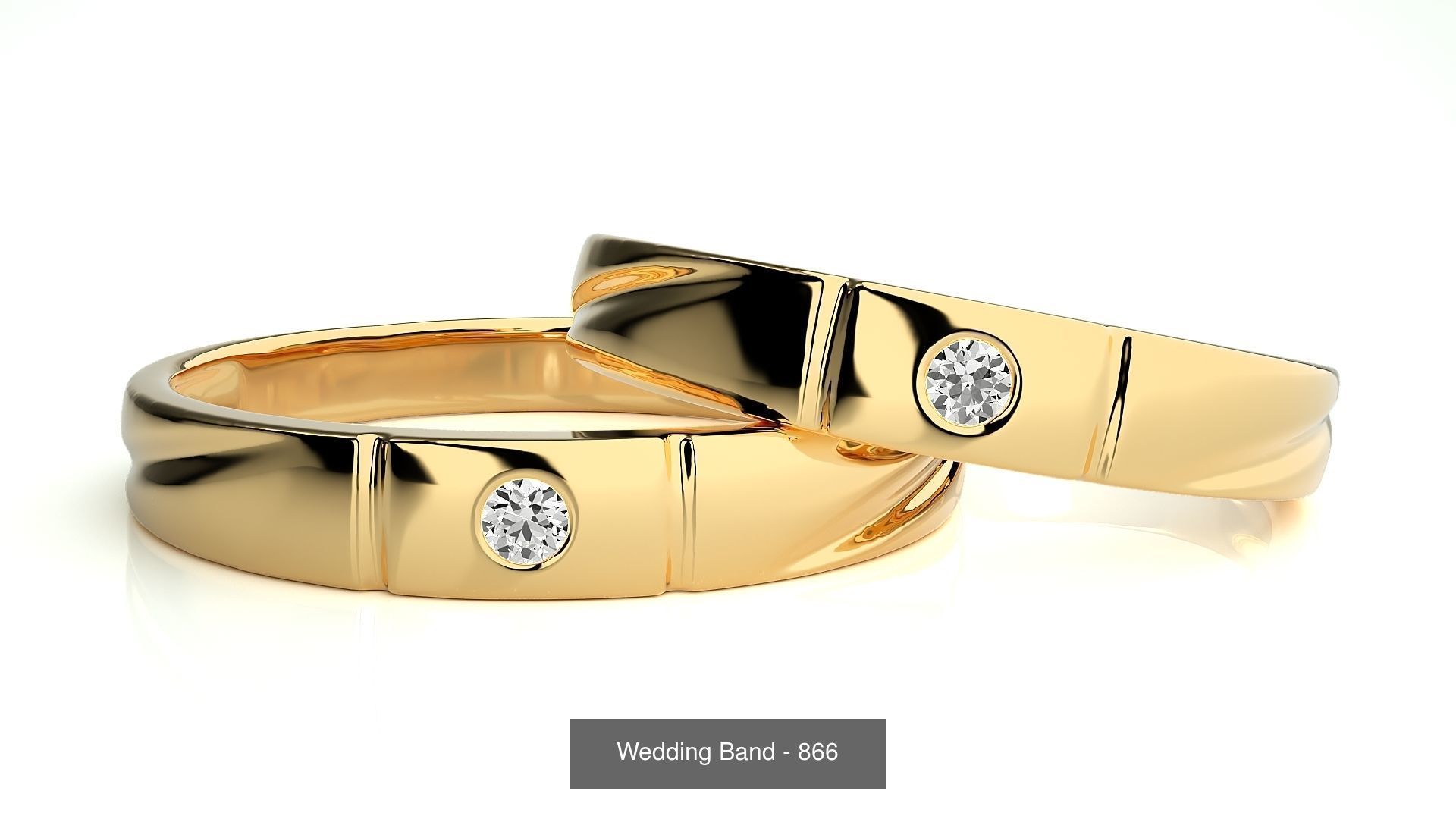 700 Wedding Band 3D Model Collection_194