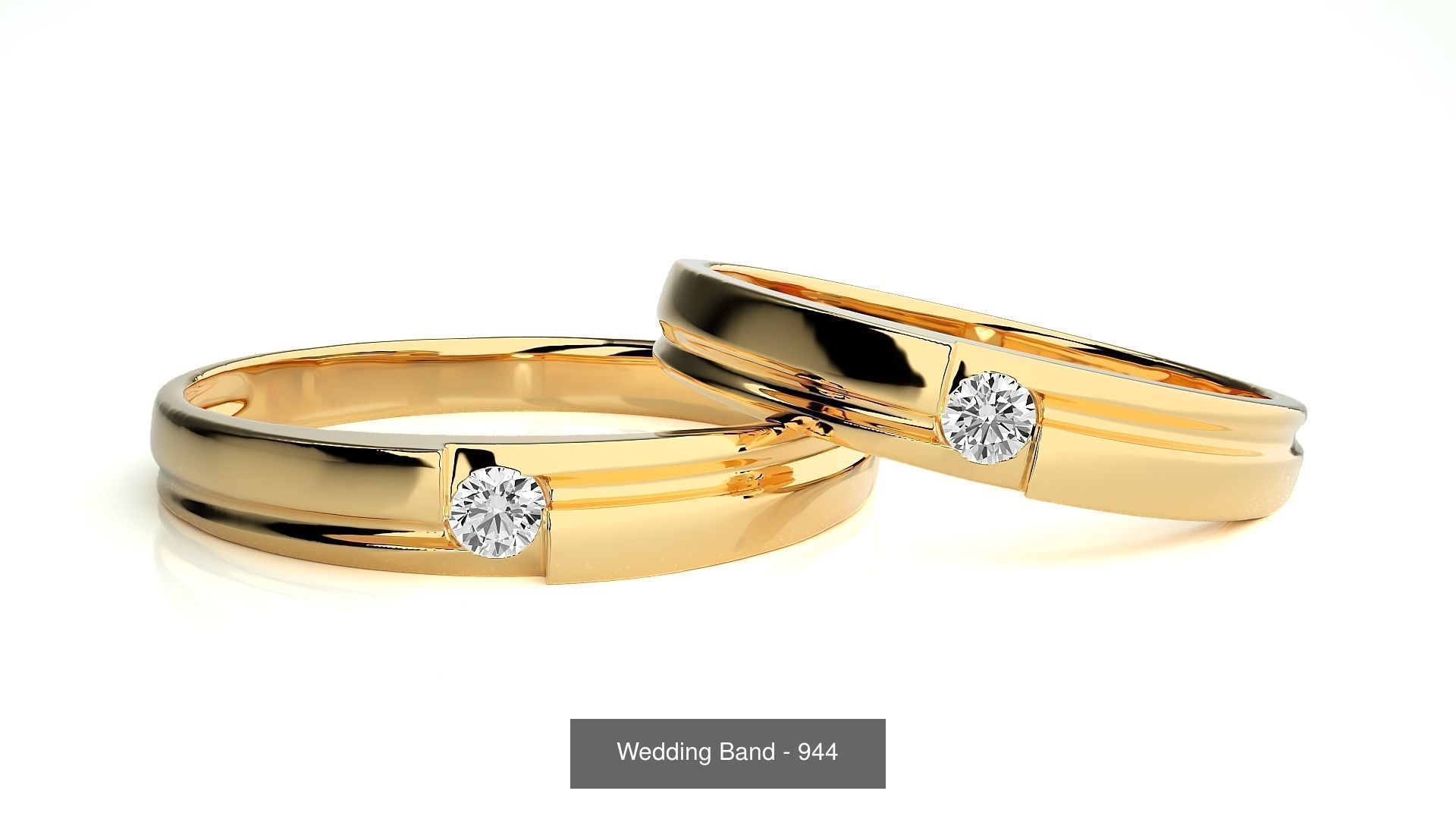 700 Wedding Band 3D Model Collection_281