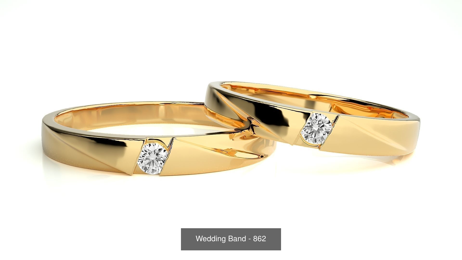 700 Wedding Band 3D Model Collection_190