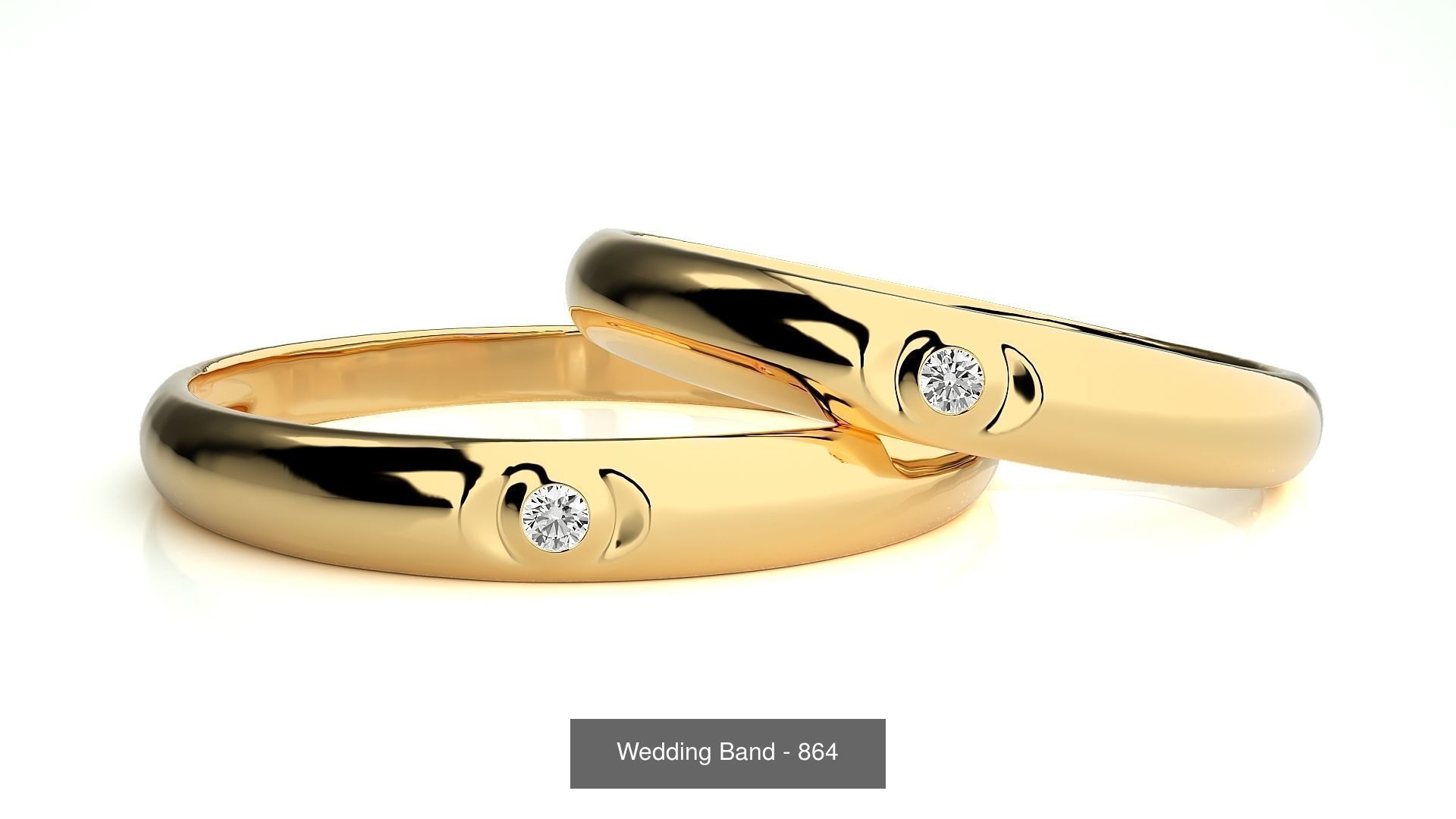 700 Wedding Band 3D Model Collection_192