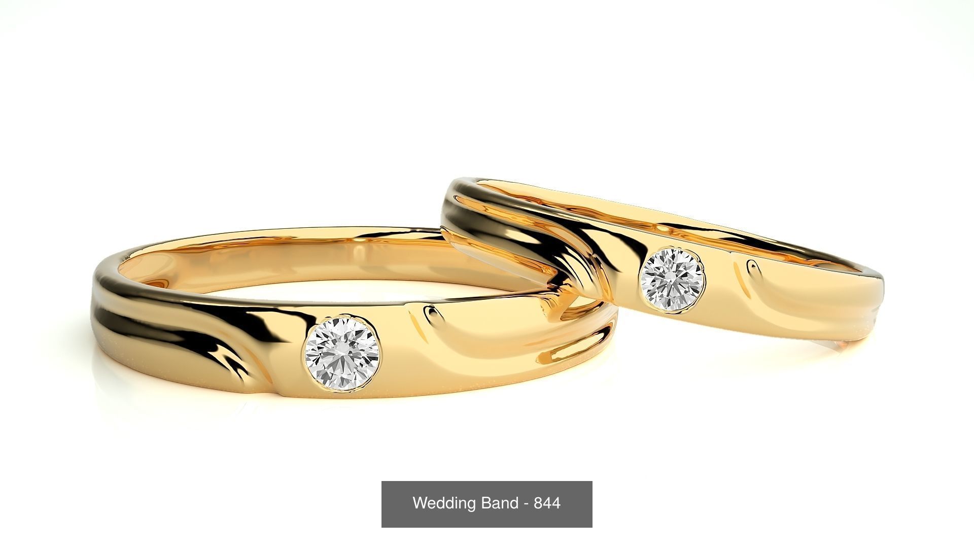 700 Wedding Band 3D Model Collection_172