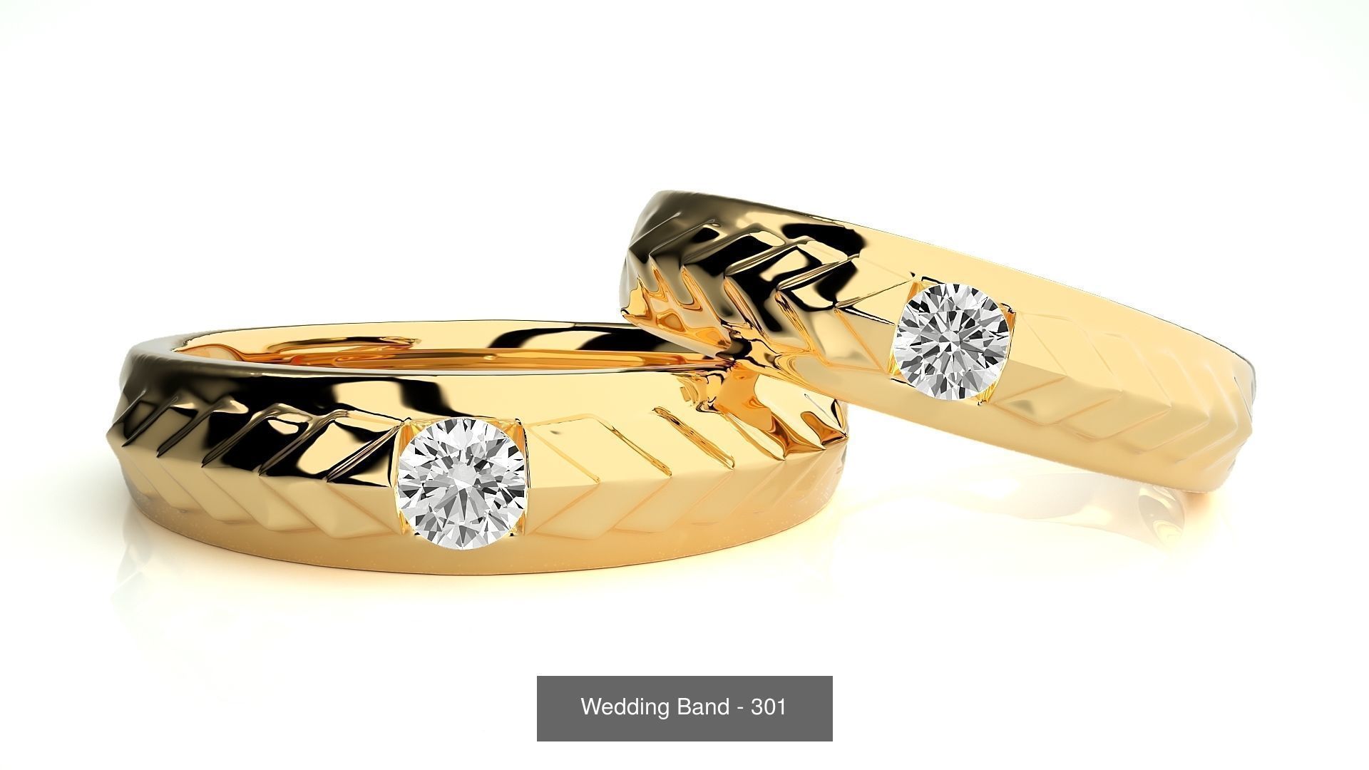 700 Wedding Band 3D Model Collection_39